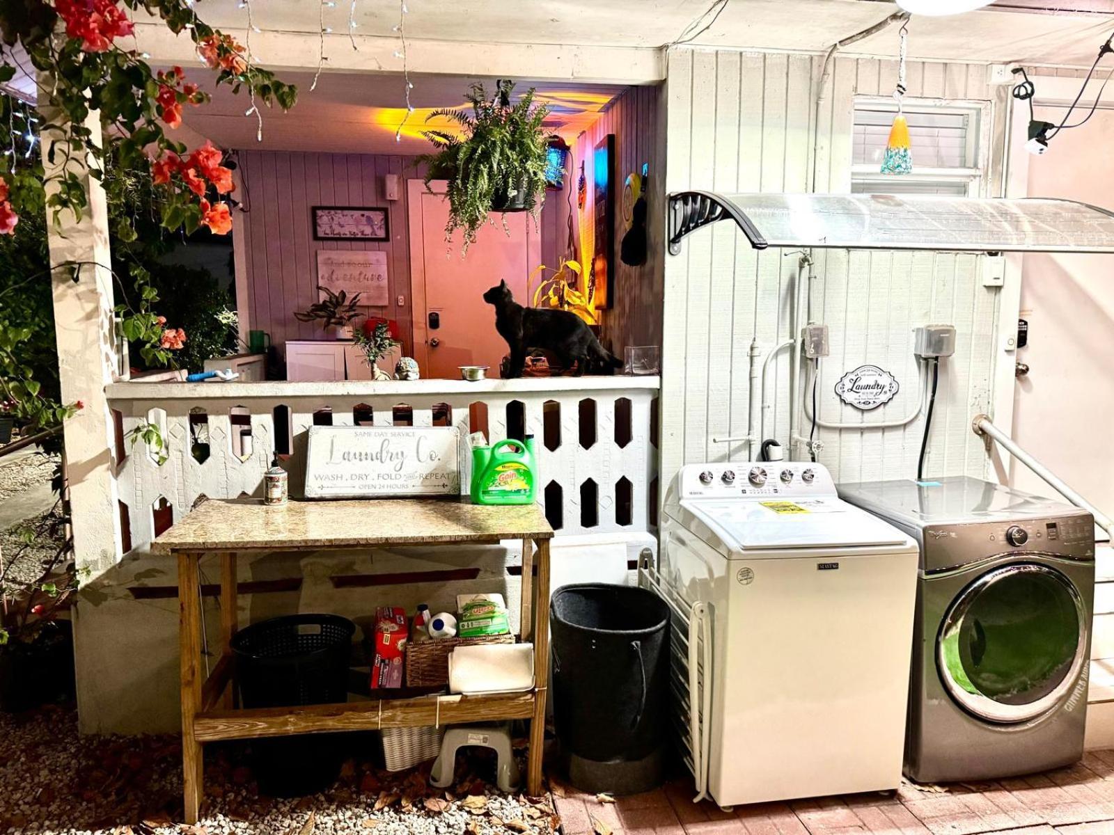 Quiet & Centrally Located House - Private Parking, Laundry And Storage For Luggage Miami Ngoại thất bức ảnh